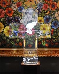 PTWF Donates the St. John Paul II Peace Cross